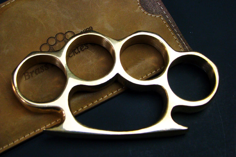 The Brass Knuckles Company Classic Brass Knuckles