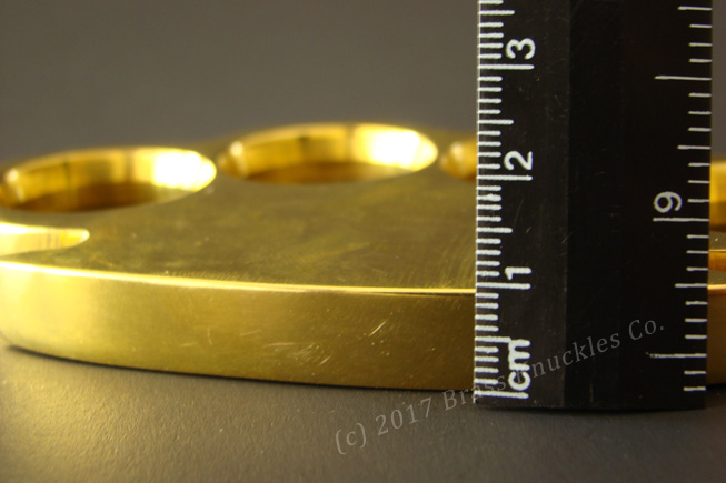 The Brass Knuckles Company The Original Solid Brass Knuckles -100% SOLID