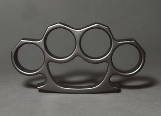 The Brass Knuckles Company Original Black Knuckles - Heavy Duty Black