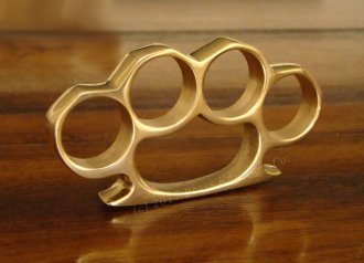 The Brass Knuckles Company Classic Brass Knuckles