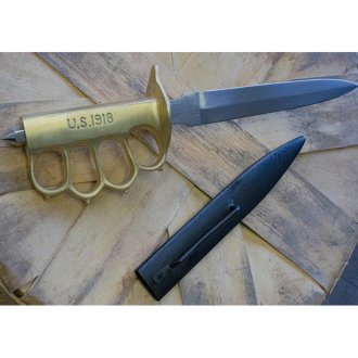The Brass Knuckles Company 1864 New York Copper Knuckles- 100% Solid - Exclusive!