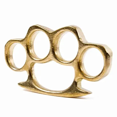 Kombativ.com Solid Brass Knuckle Duster