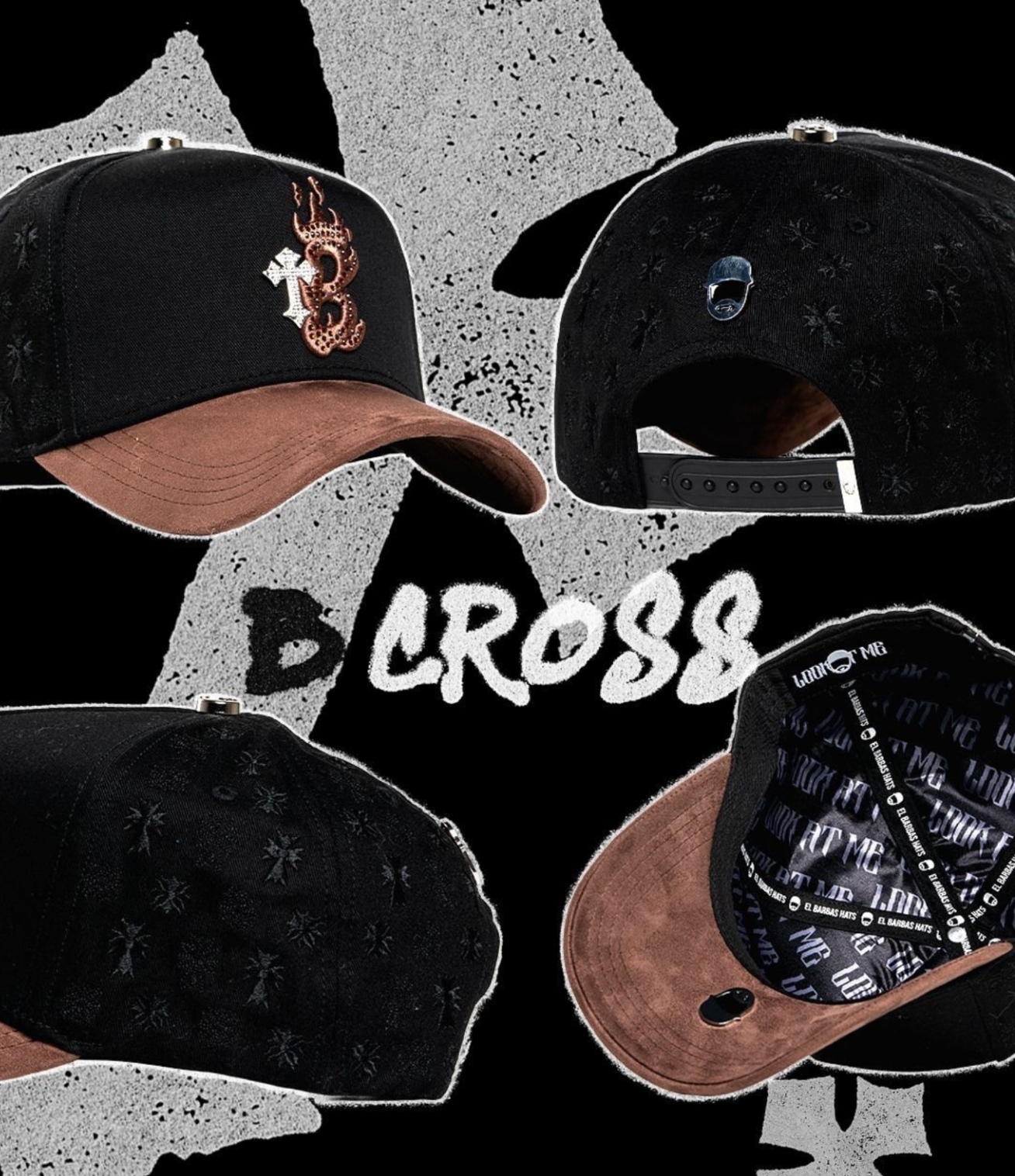 AV SUPPLIES LLC BARBAS HAT B-cross (with Box)