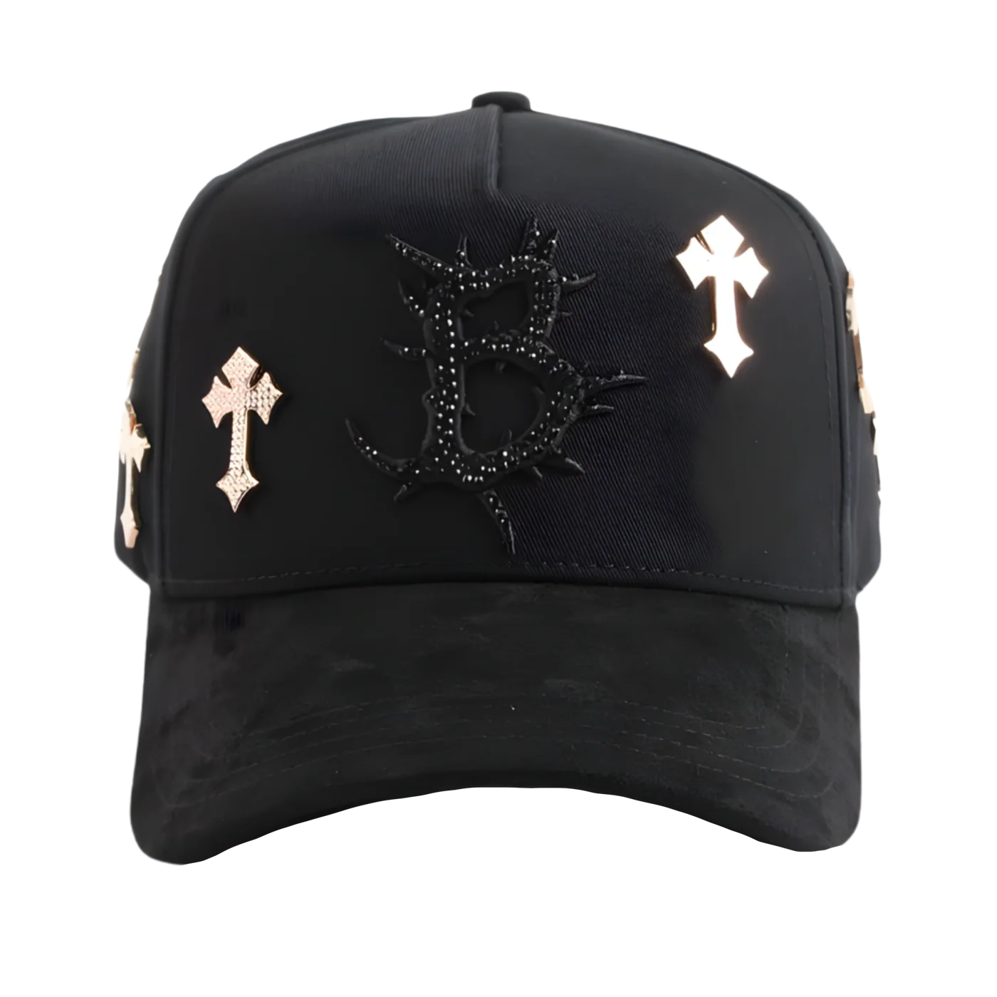El Barbas Hats LLC B CROSS(24k Rose Gold