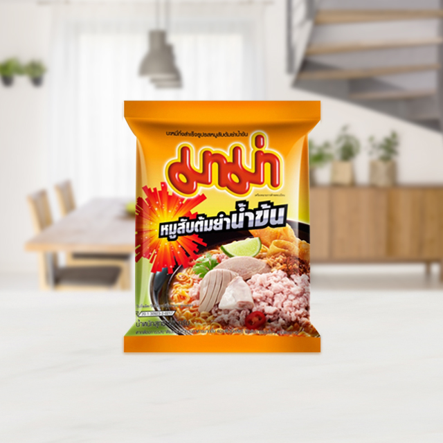 Kallol Thai President Foods (Mama) Instant Noodles Creamy Tom Yum Minced Pork Flavour