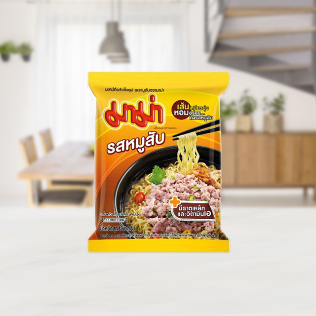 Kallol Thai President Foods (Mama) Instant Noodles Minced Pork Flavour