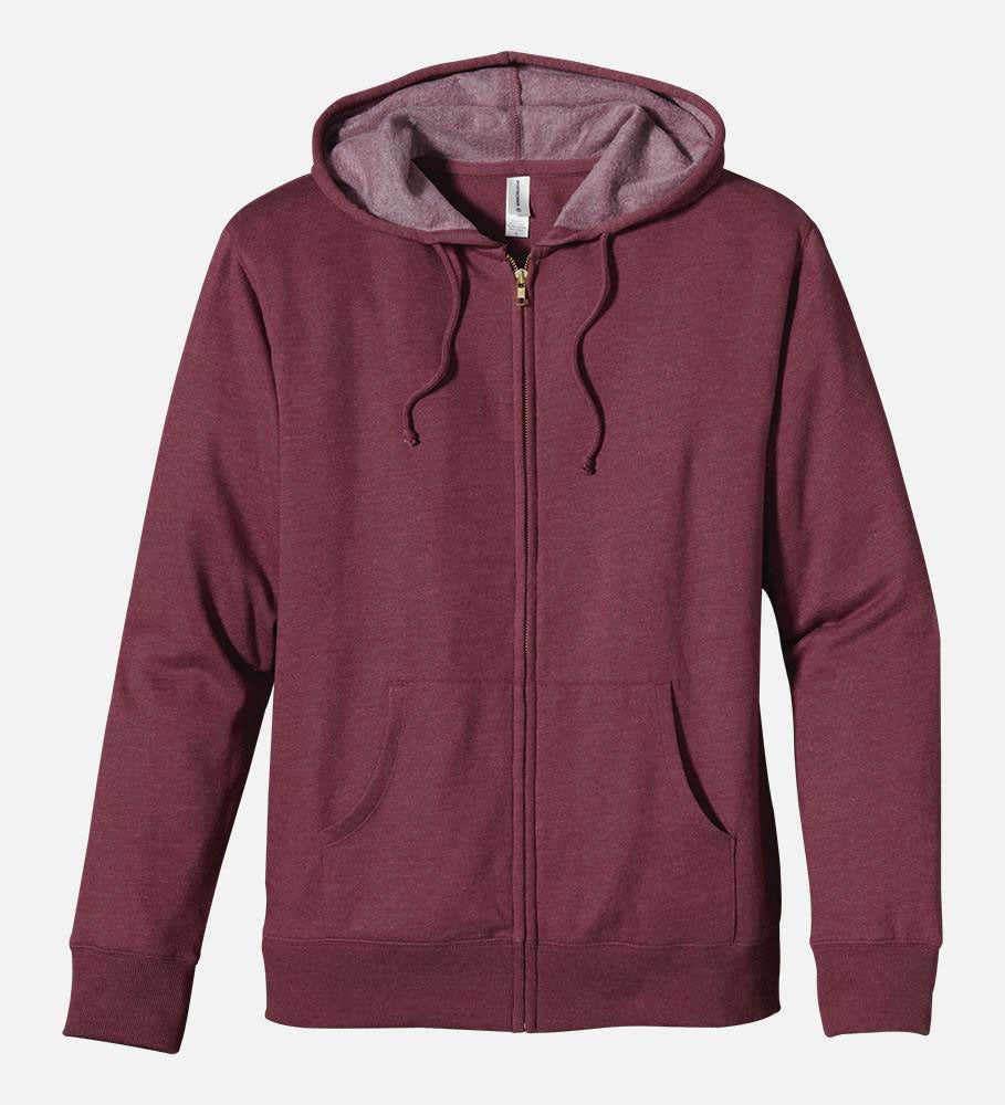econscious Heathered Full-Zip Hoody, EC5680
