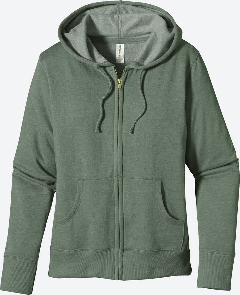 Heathered Fleece Full-Zip Hoody, EC4580
