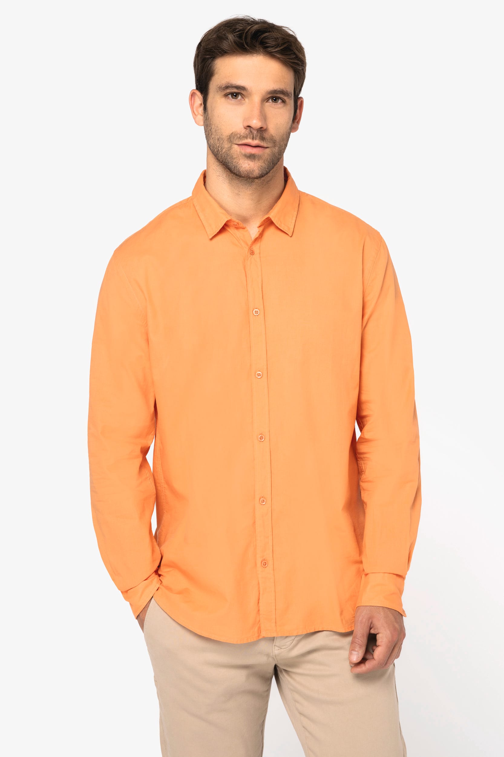 Spasso Organic Cotton Poplin Shirt for Men | SP506IC