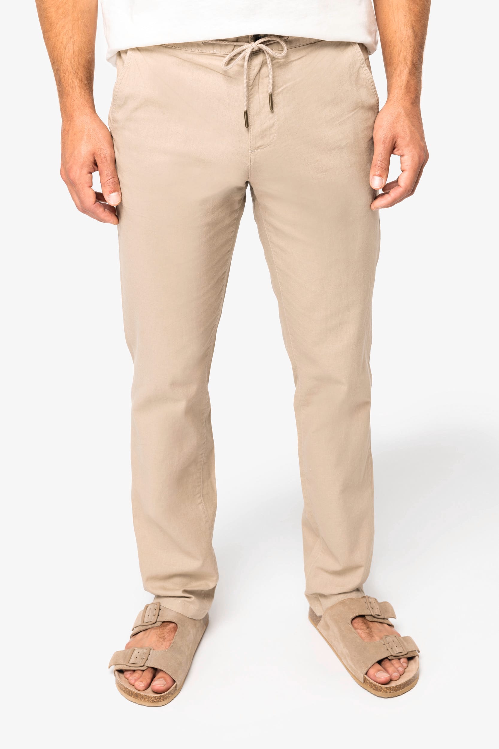 Linen & Organic Cotton Trousers for Men – 170 g/m² | SP708
