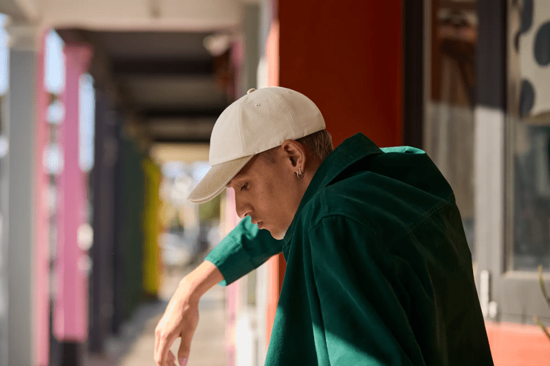 Contrast Peak Low Profile Vintage Cap