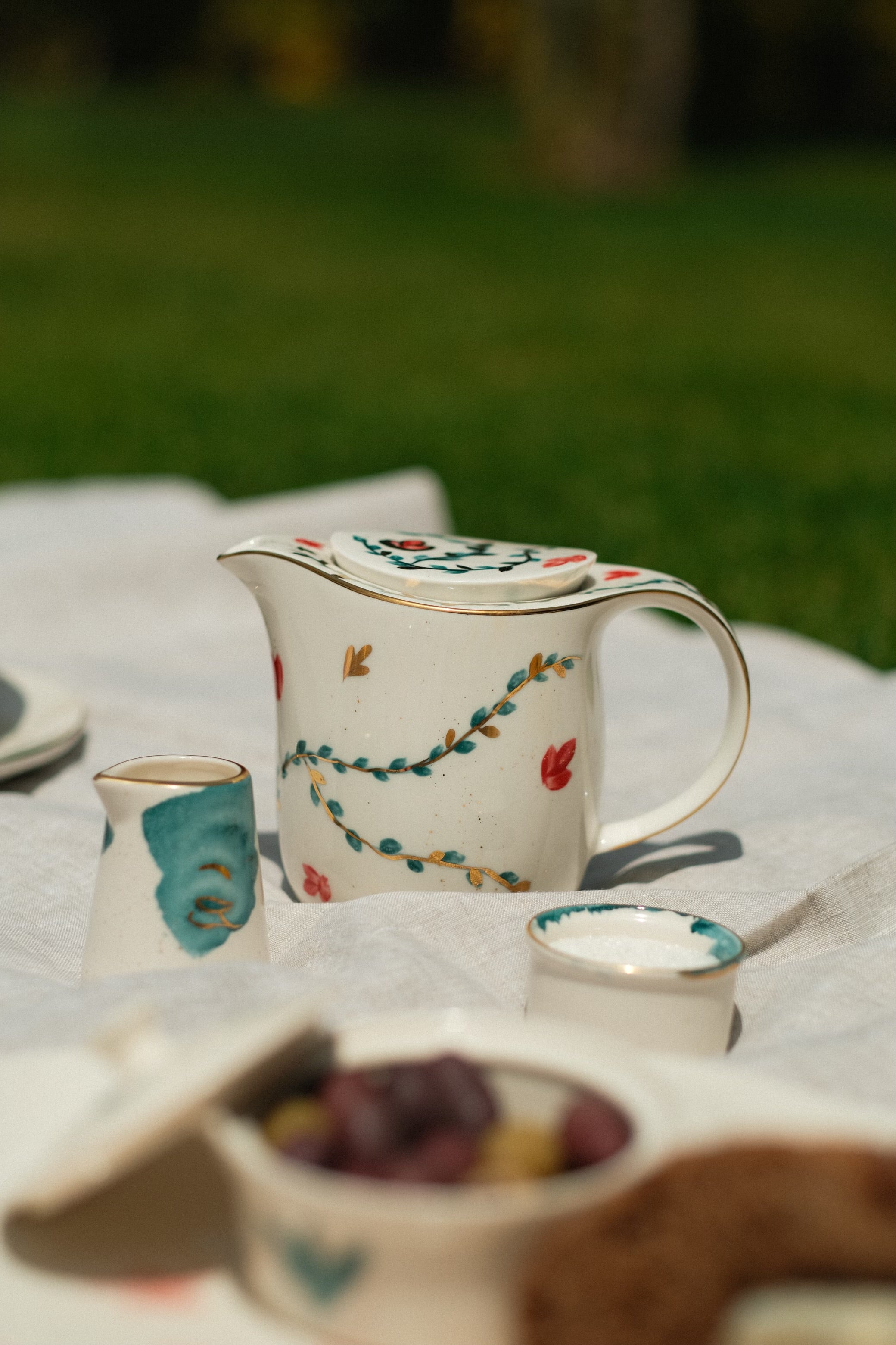 KHAN FOKHAR AURUM SIERRA TEAPOT