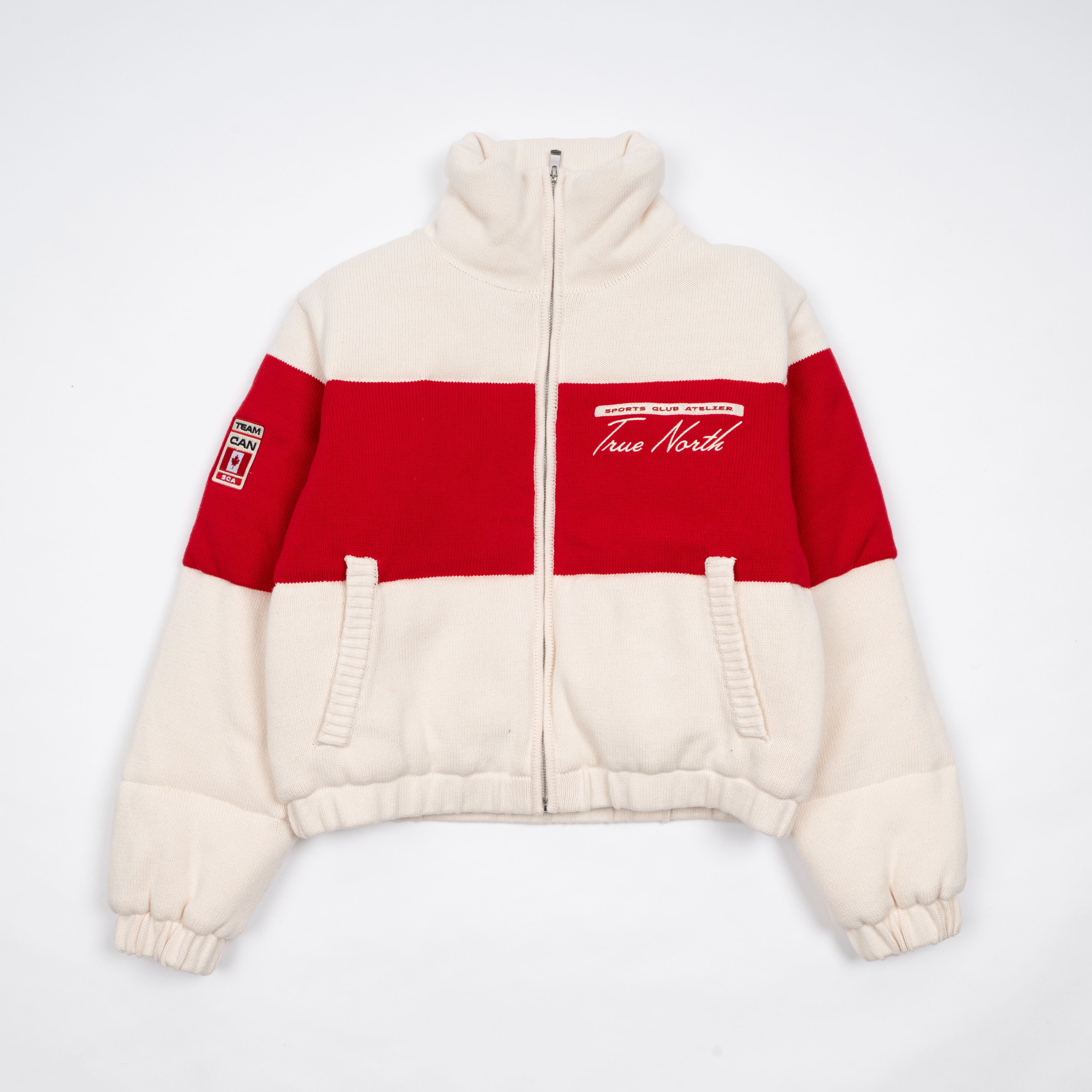 Sports Club Atelier Après Knit Puffer | Cream
