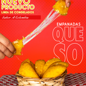 Combo 4 cheese empanadas size M.