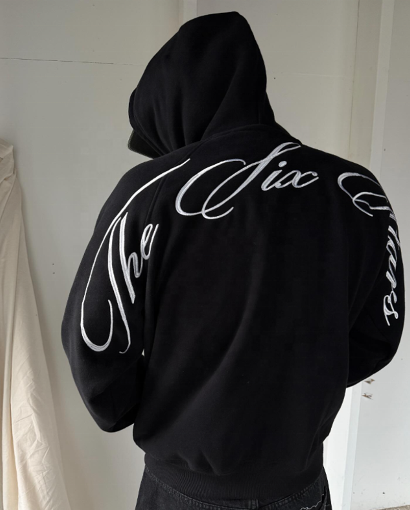 Gaomi Sailtek International Co., Ltd. Custom Embroidery Oversized Pullover Hoodie Men Streetwear High Quality OEM Heavyweight...