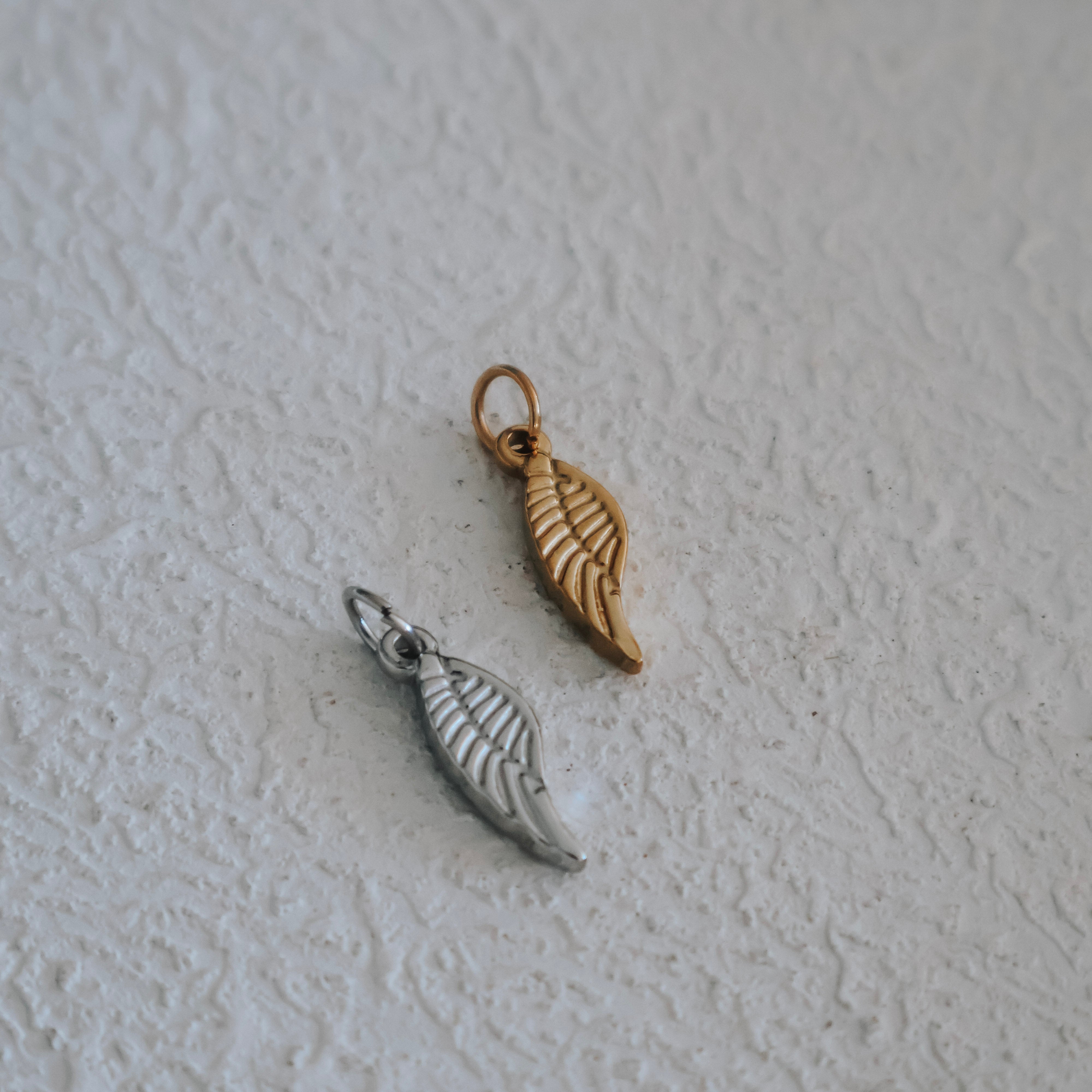Katyb Jewellery NZ Angel Wing Charm