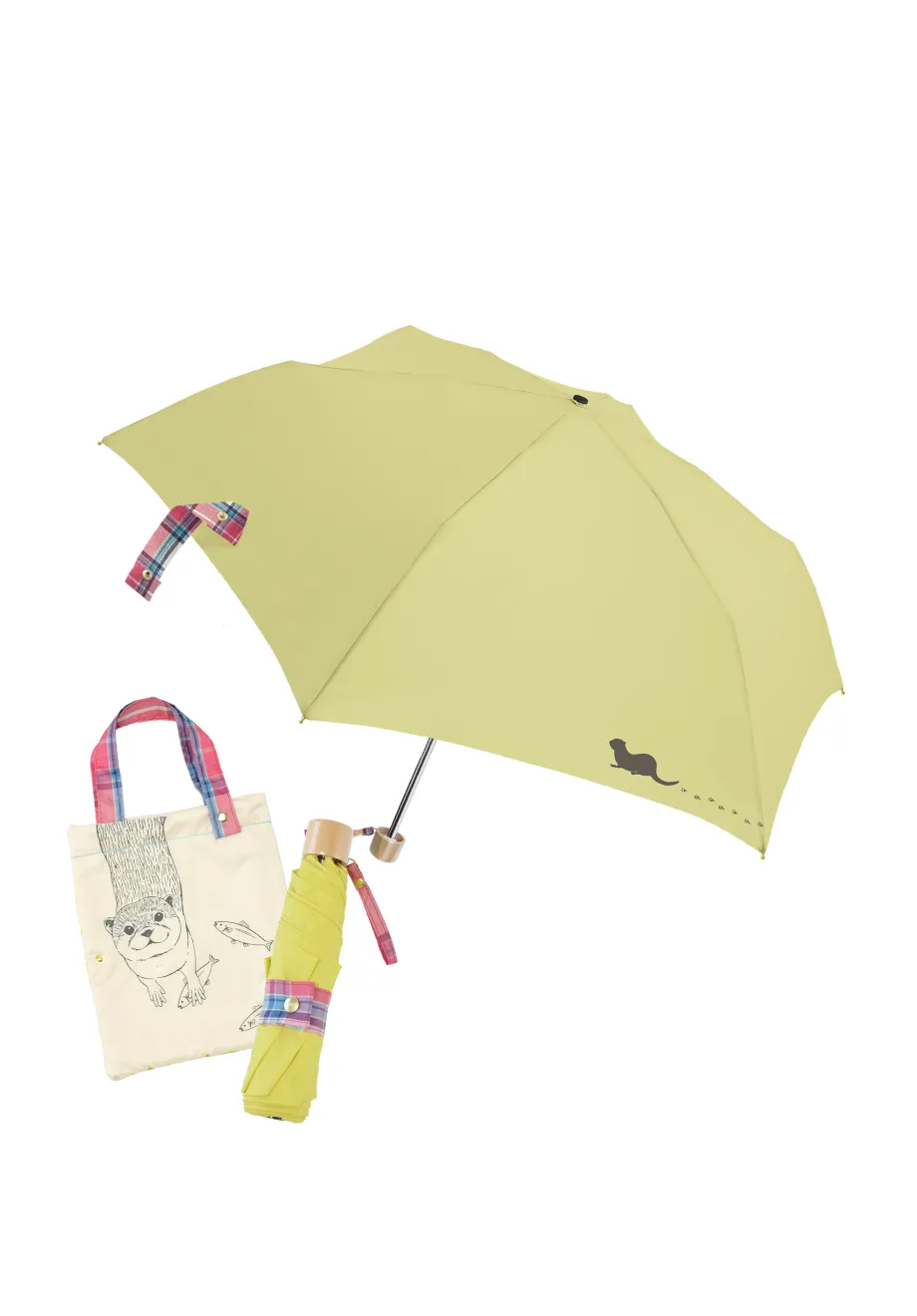 Mikuni Co., Ltd. トートバッグ付折りたたみ傘