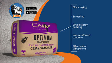 CIMAF Ghana Limited OPTIMUM SMART CEMENT