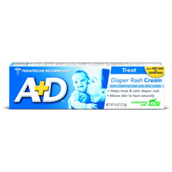 A + D Medicated Zinc Oxide Cream 4 oz
