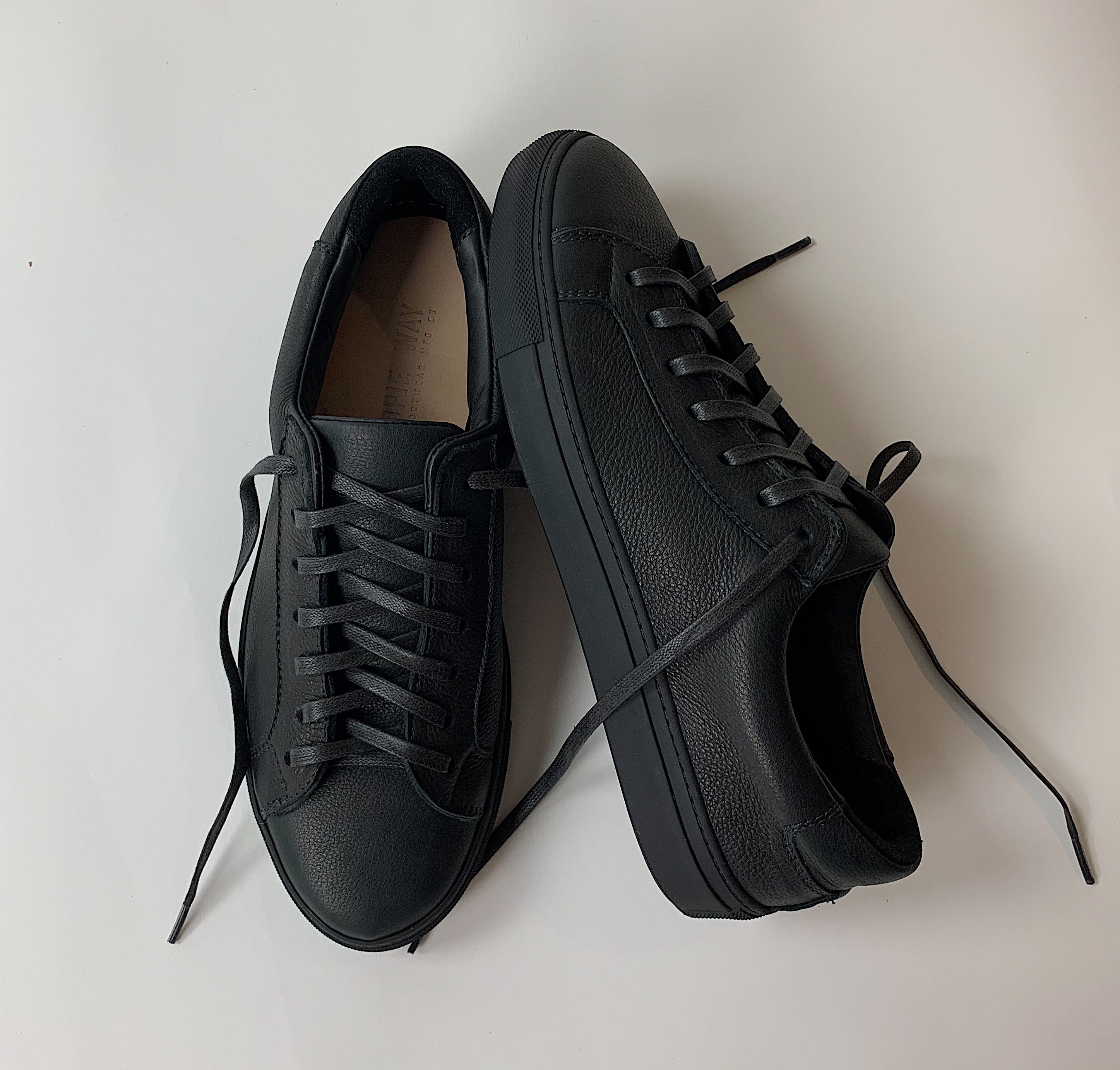 Opie Way Footwear Pre-order Men’s James Court Sneaker | Lo | Black