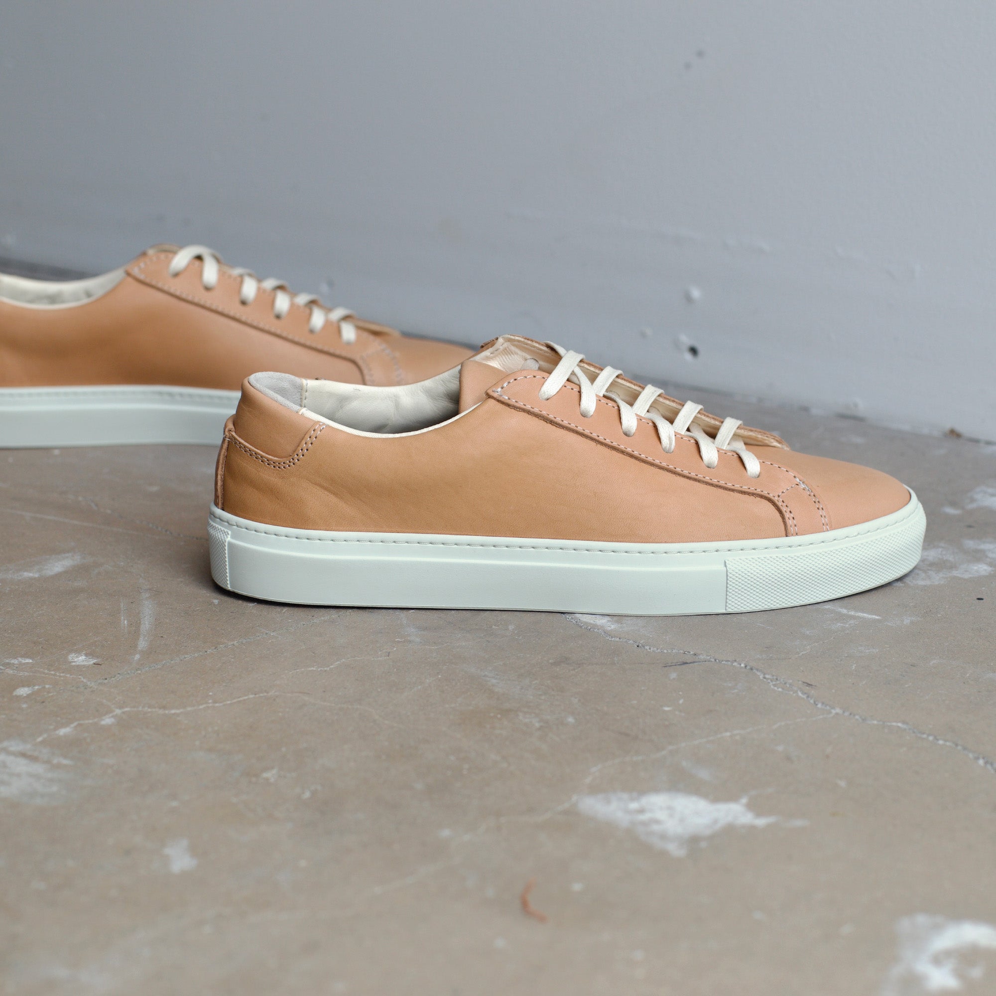 Pre-order Men's James Court Sneaker | Lo | Natural Essex