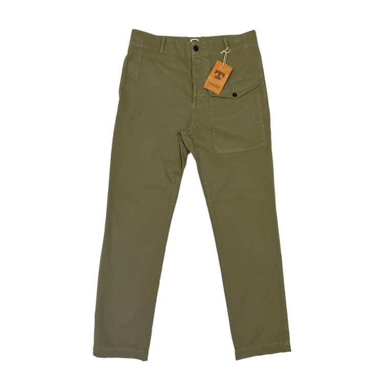 Ghurka Pant - Olive Herringbone