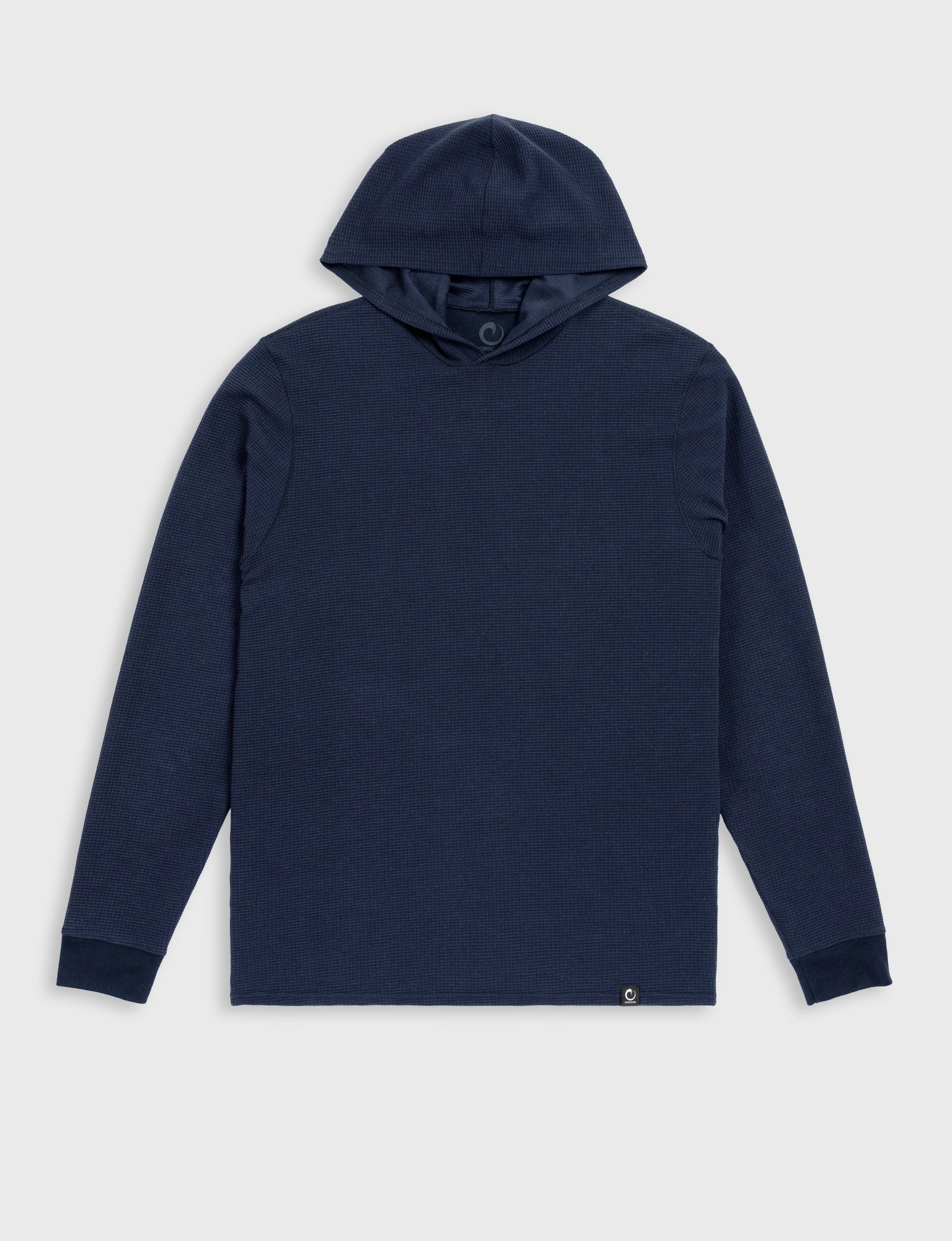Origin Maine CORE WAFFLE HOODIE - Admiral