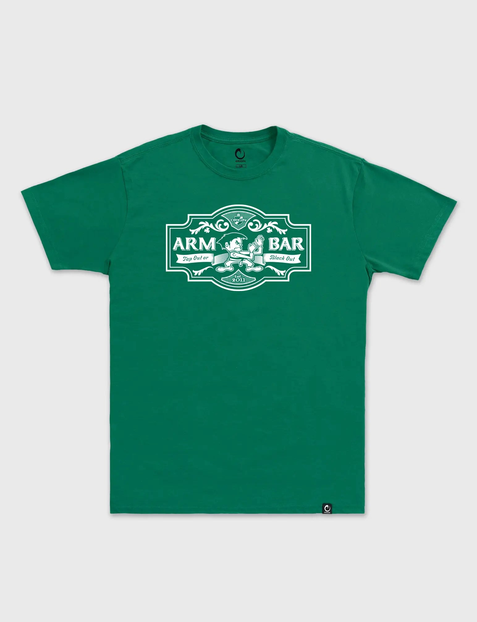 Origin Maine ORIGIN® CORE GRAPHIC T-SHIRT - ARM BAR - Rye Green
