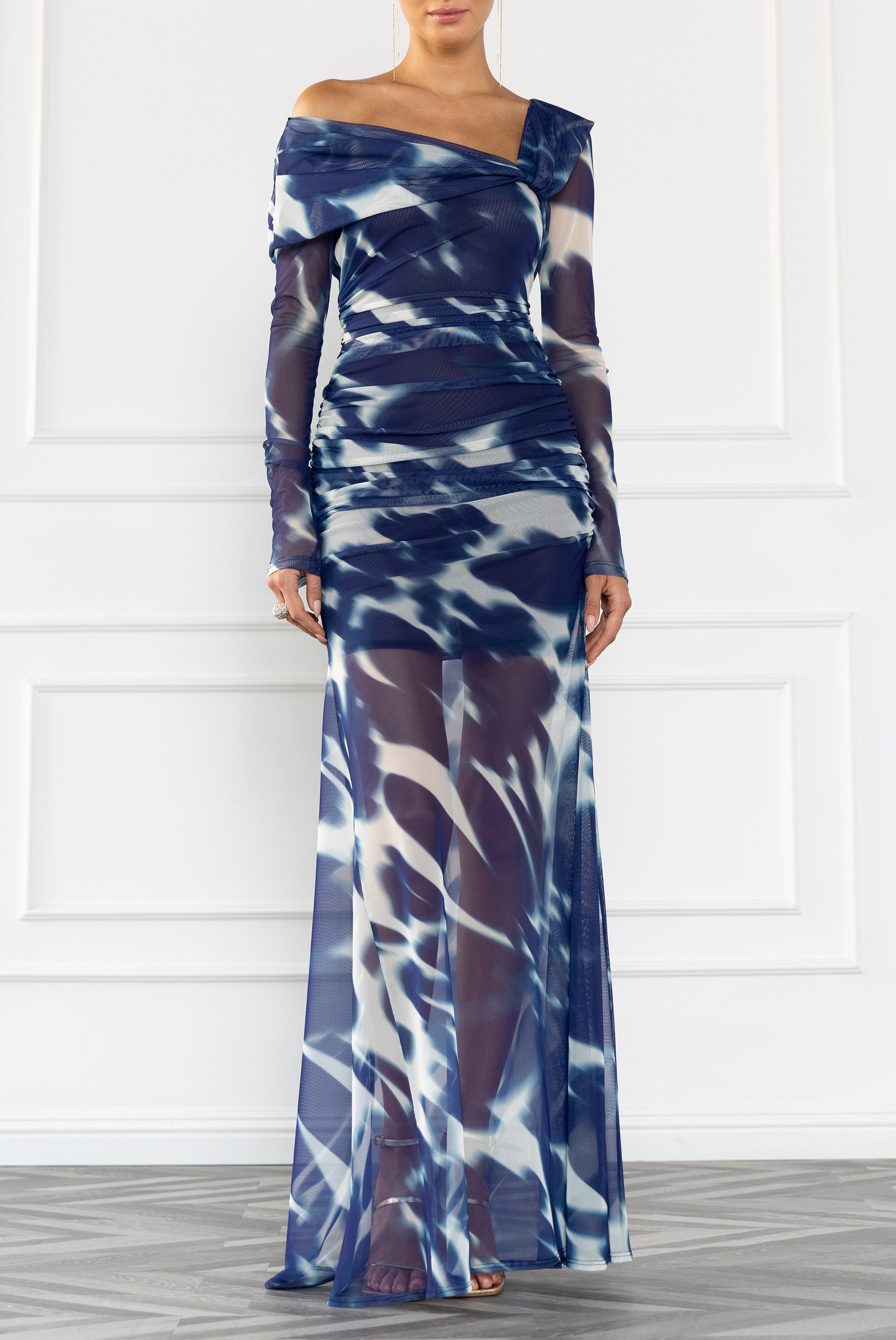 Black Halo Dina Maxi Dress