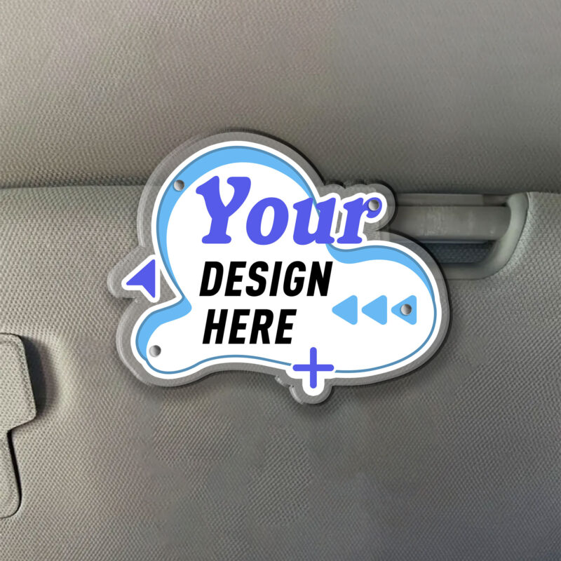 PGPrints (PGCom Fulfillment) Magnetic Car Visor Photo Clip