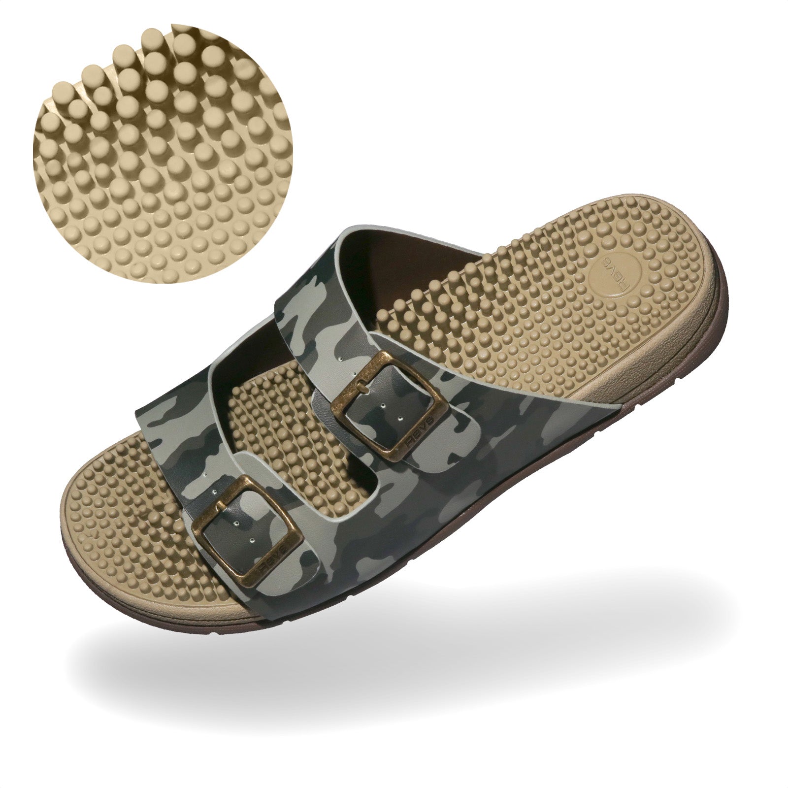 Revs Reflexology Footwear Lochy – Double Strap Reflexology Sandals