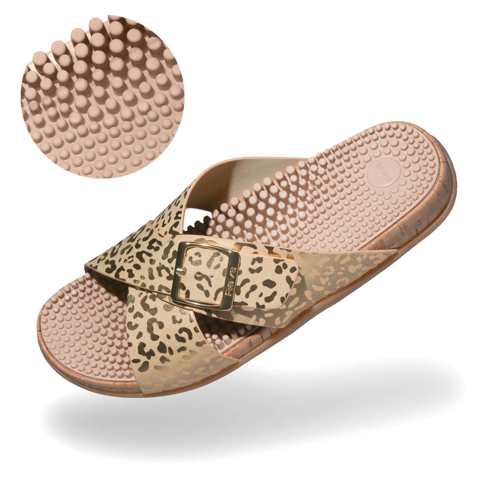 Revs Reflexology Footwear Arkaig – Cross Strap Reflexology Sandals