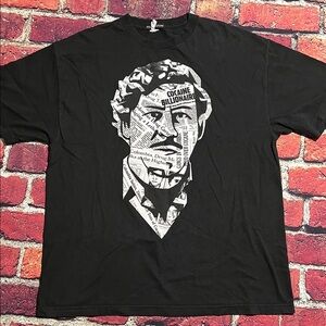 Dope Couture Black Graphic Tee with Bold Design