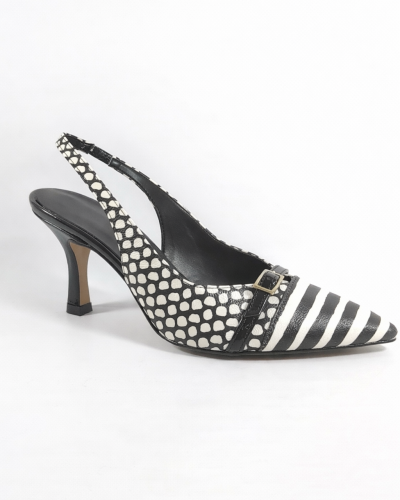 MARCO MASSETTI Chanel Greta Pois Bianco E Nero