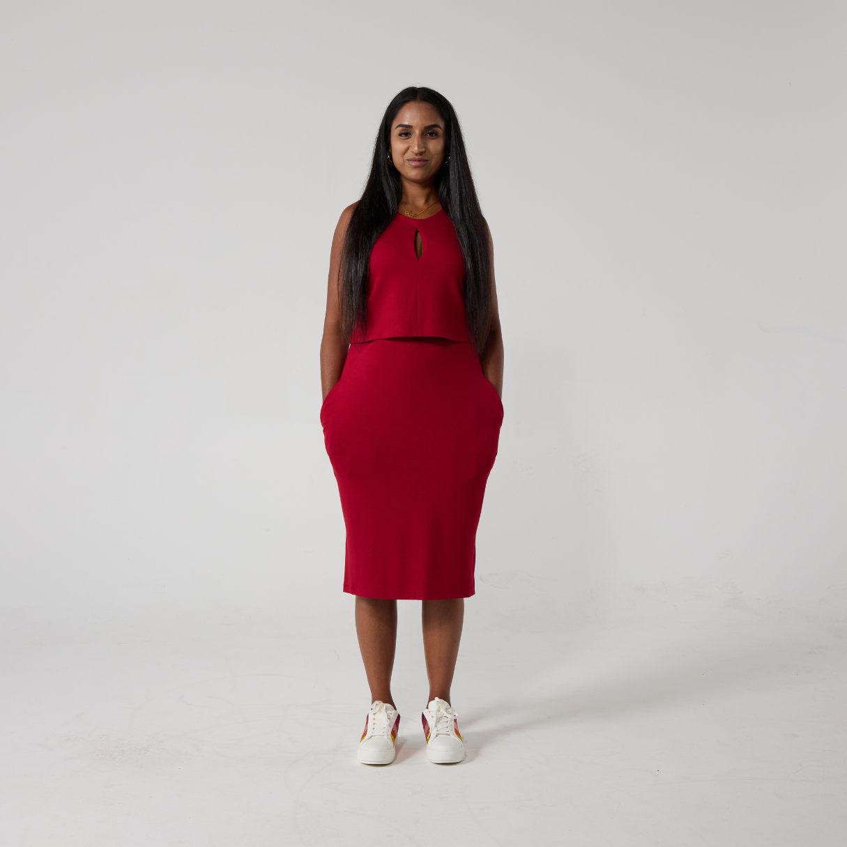 Unhidden Double Layer Dress