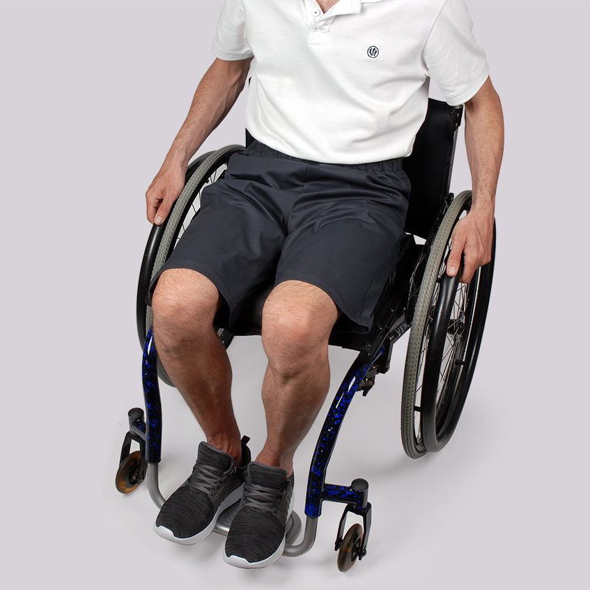 Able2wear Ltd Men’s Elasticated Waist Wheelchair Shorts