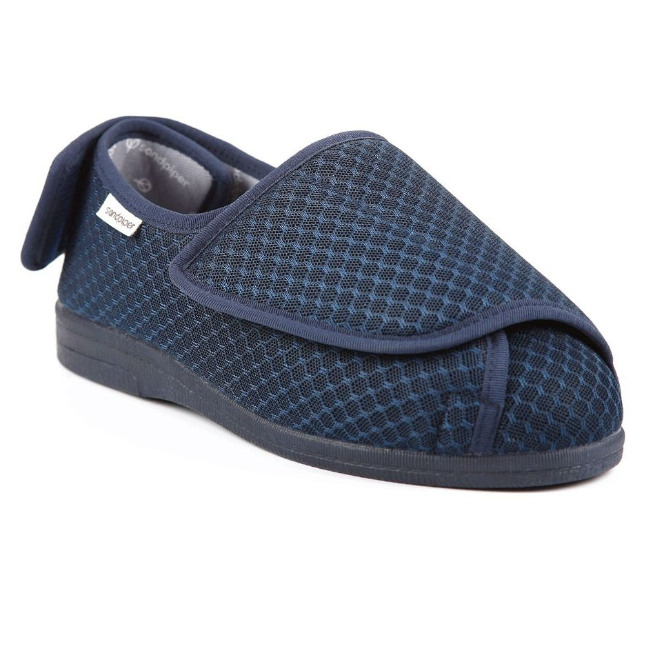 Able2wear Ltd Women’s Extra Wide Open-Flat Slippers - Wendy