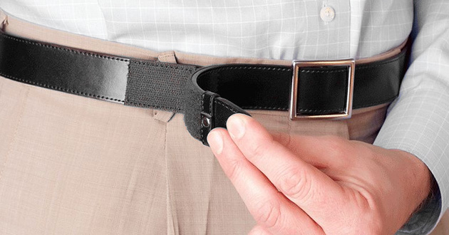 Able2wear Ltd Easy Fastening Leather Belt