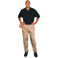 Personal Touch Health Care Apparel, Inc. Men's Elastic Waist slacks