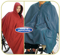 Professional Fit Clothing Adult Rain Cape for Ambulatory and Non Ambulatory # MF500