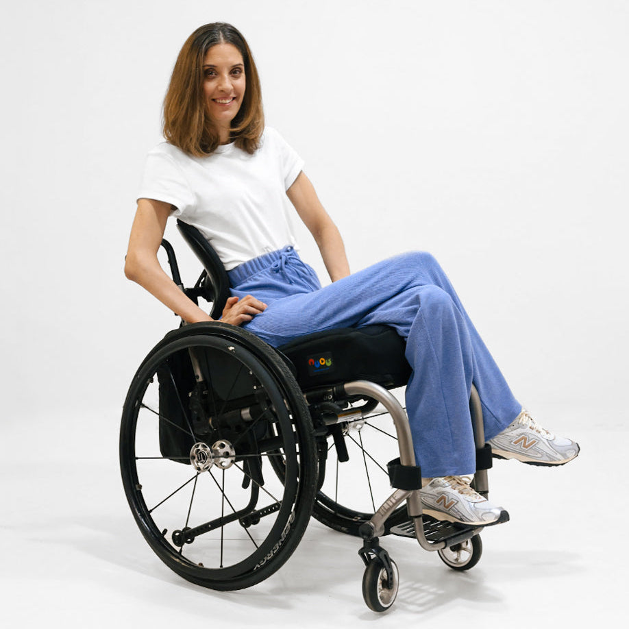 IZ Adaptive Women's Open Back Cozy Ribbed Pants