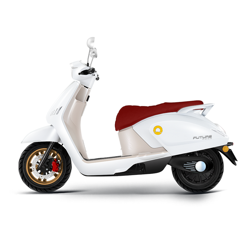 SUNRA EV THAILAND FUTURE 2500w Electric Motorcycle (Cotton White)