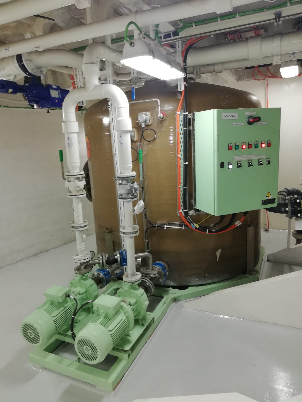Stelio Bardi Marine Technologies Black and grey water pump systems