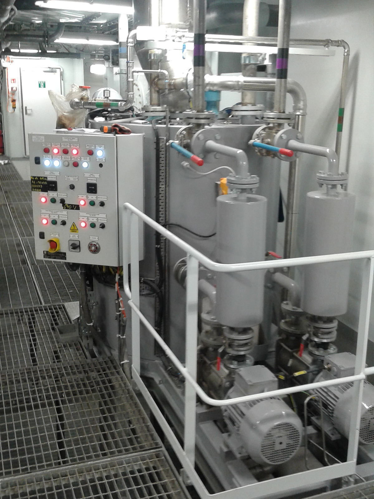 Stelio Bardi Marine Technologies Sludge collection, crushing and pumping systems