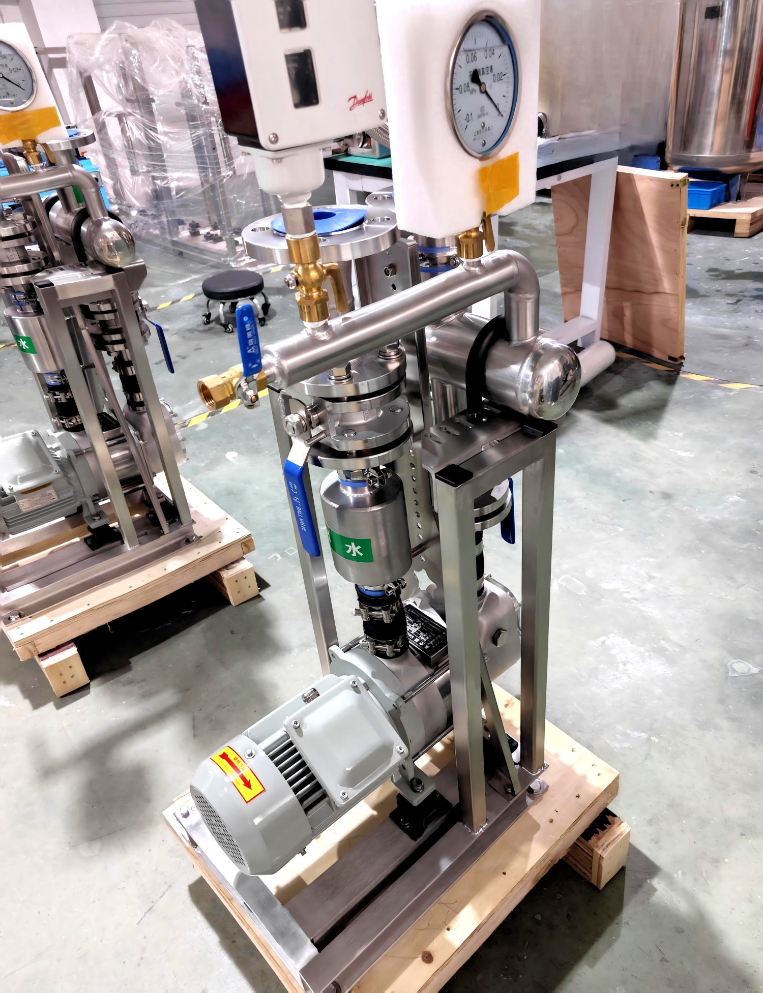 HZT Vacuum Systems Marine – HZT029015001-15MBD – Single Pump Vacuum Station