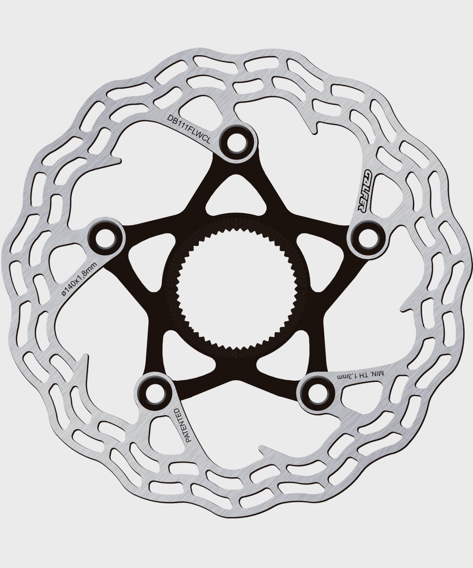 SILVERFISH Galfer Shark Road Disc Rotor - Centerlock