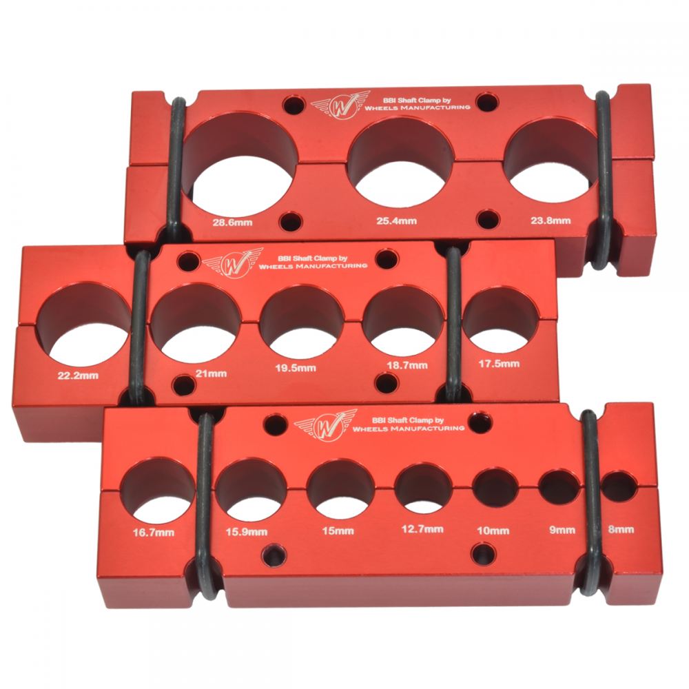 WHEELS MFG - 3 X MORDAZAS ST0005 BBI SHAFT CLAMP 15 MEDIDAS