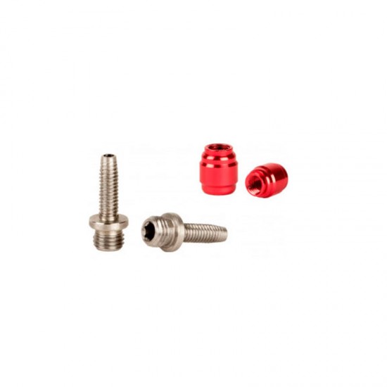 ELVEDES 2x pin and olive connection set for SRAM AVID hydraulic brake hose CP2019133