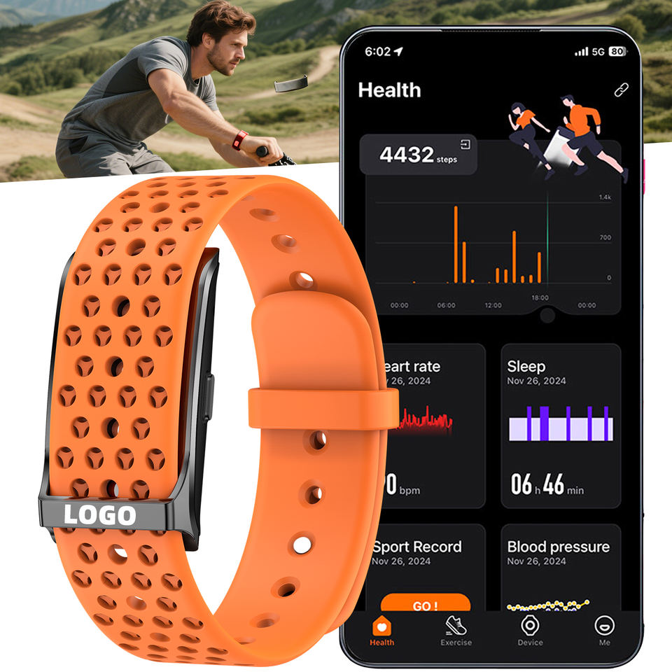 Guangdong Eternity Electronics Co., Ltd. 2025 Smart Health Wristband 1ATM Waterproof Non-Screen Fitness Tracker Screenless Sports...