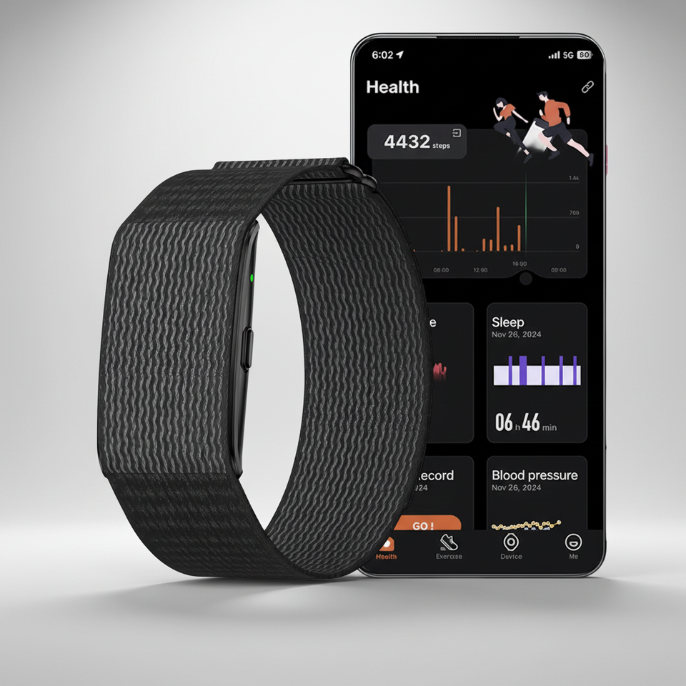 Guangdong Eternity Electronics Co., Ltd. Fitness Tracker Smart Bracelet Activity Tracker Stainless Steel No Display 180mAh 24H...